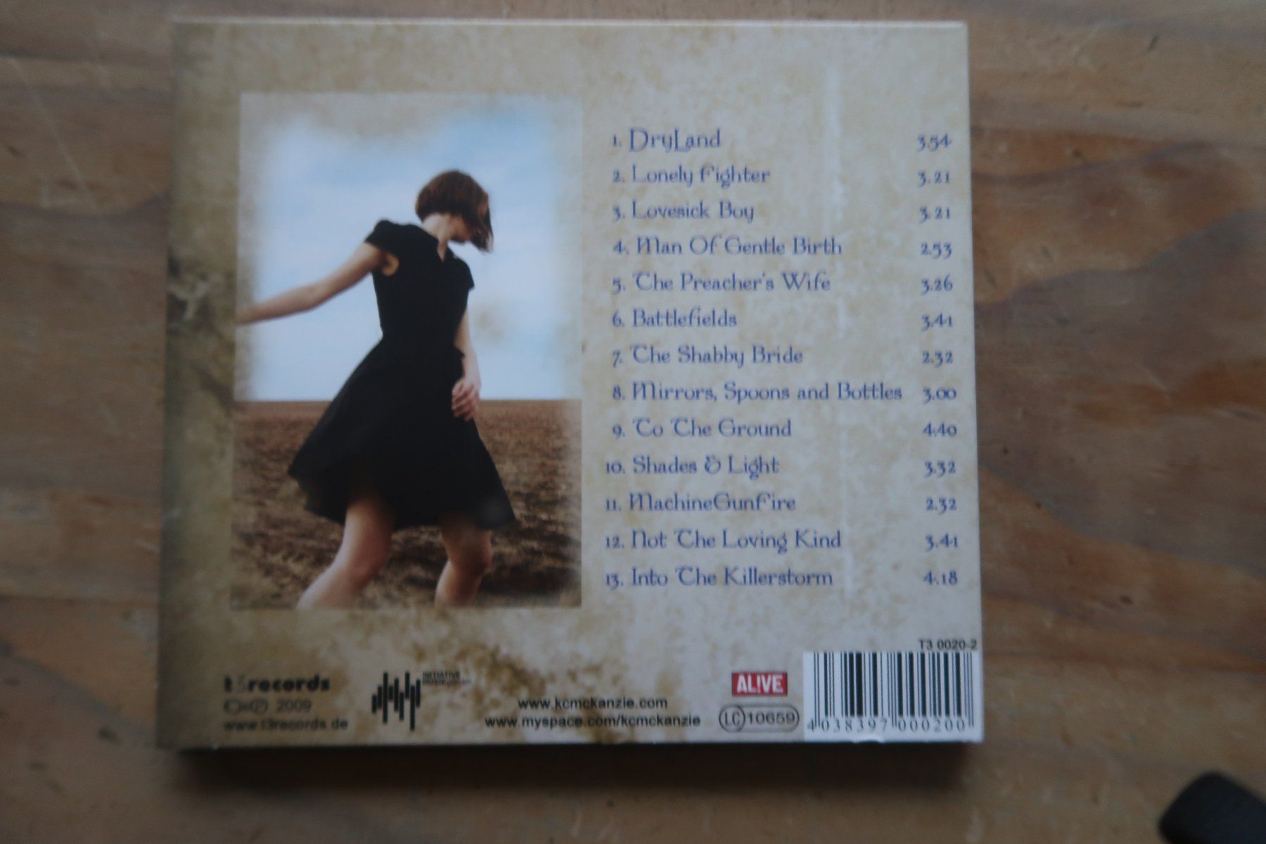 CD: K.C. McKANZIE - DRYLAND - CD – Usato da Basel venduto da Patiscat 1