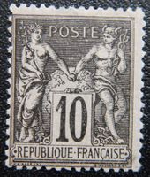 Frankreich Kat. 72 II * 1877 Kat. 36 Euro