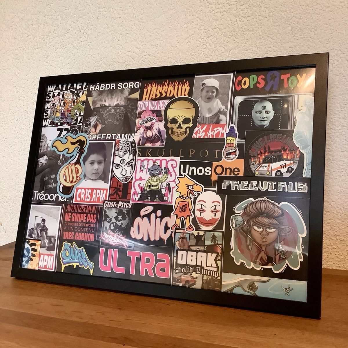 Foto & Immagini: Sticker Bild/Collage von Graffslaps.ch – Nuovo (secondo la descrizione) da zürich venduto da NickLos_26