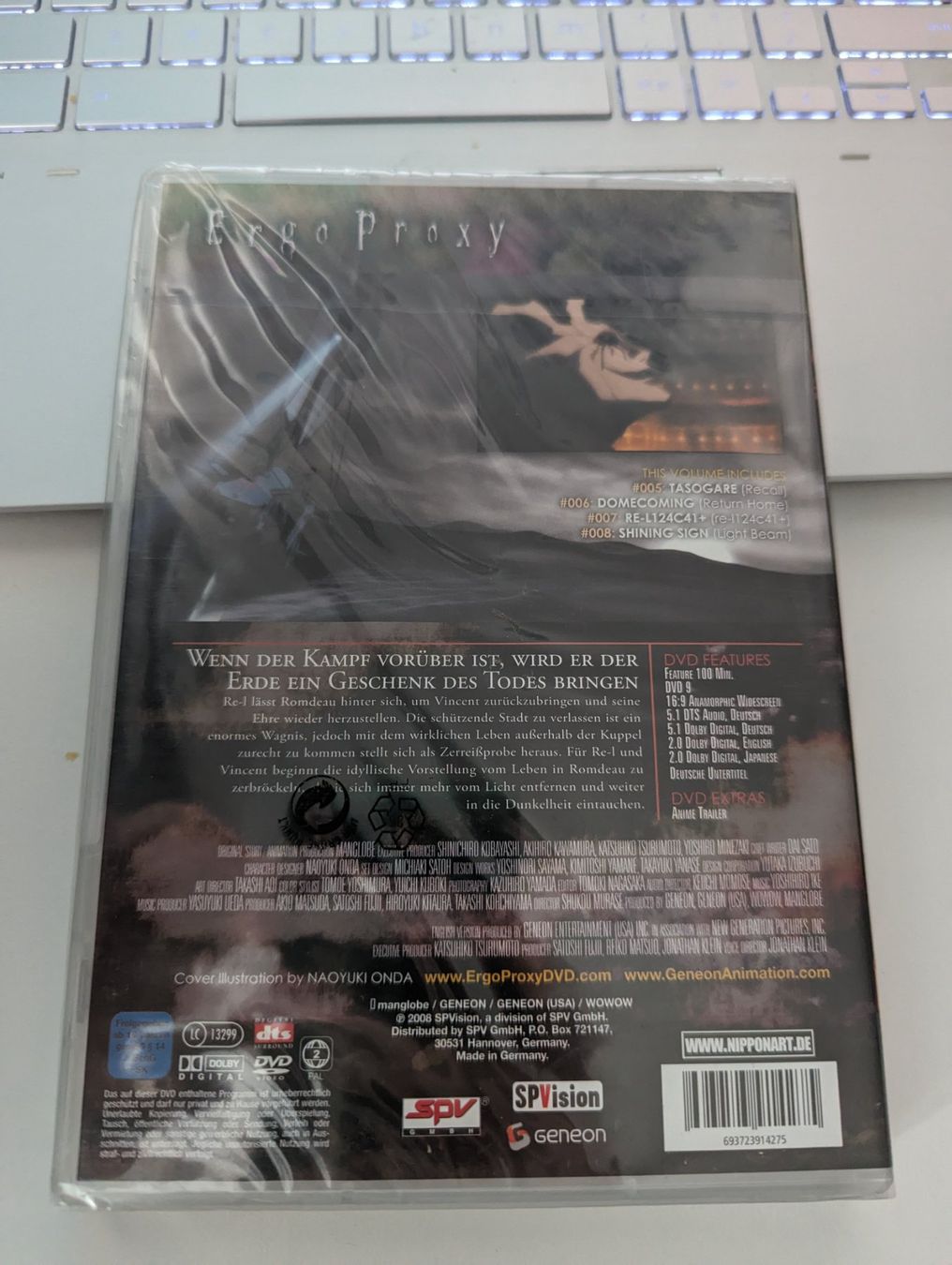 Tous les DVDs: Ergo Proxy Vol. 01 - DVD Neu OVP – D'occasion à Hünenberg See par SpecialEditionGaming 1