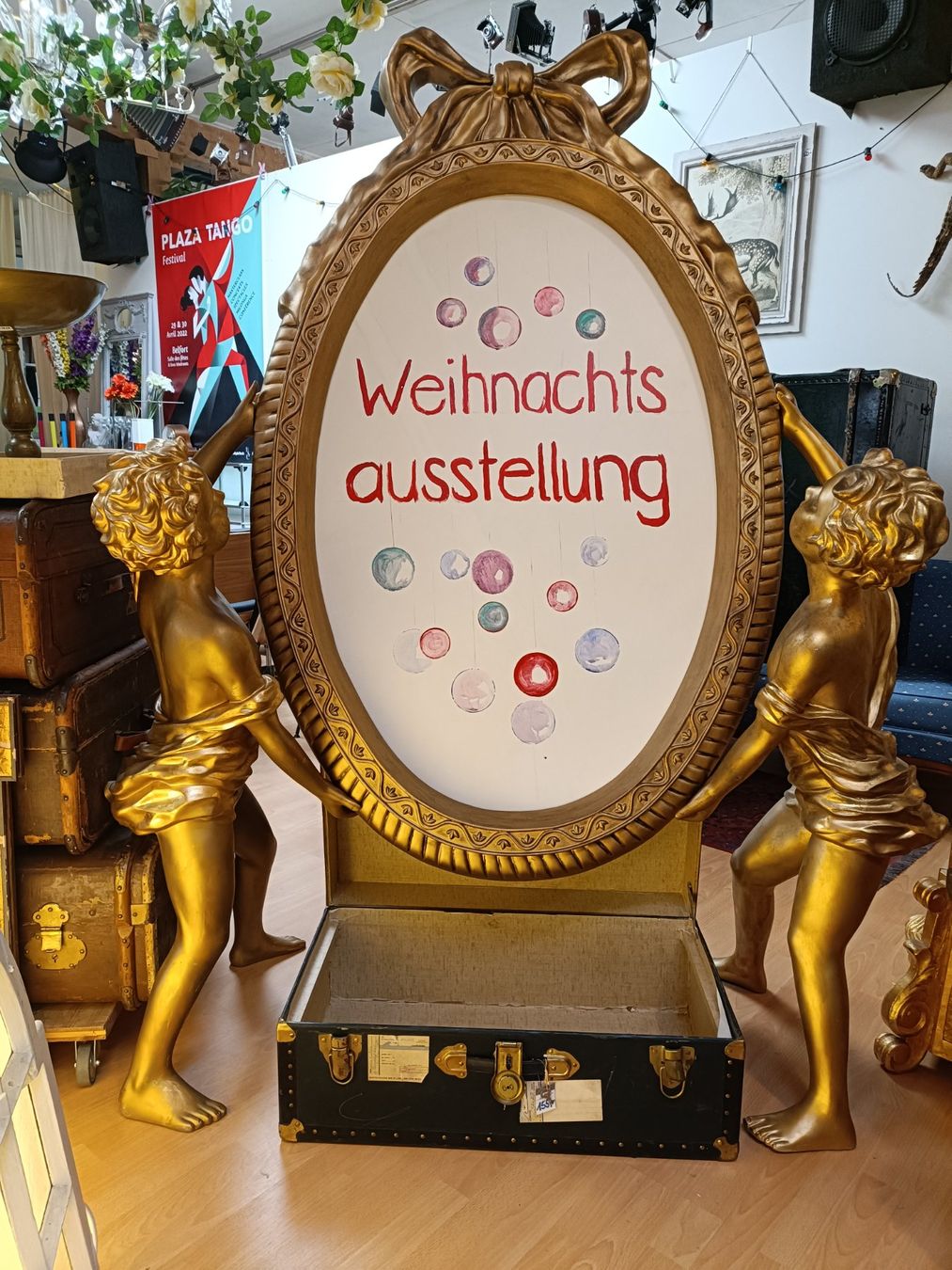 Tutte le decorazioni: Weihnachtsbanner Engel u. Schild – Usato da Köniz venduto da Brockenreich
