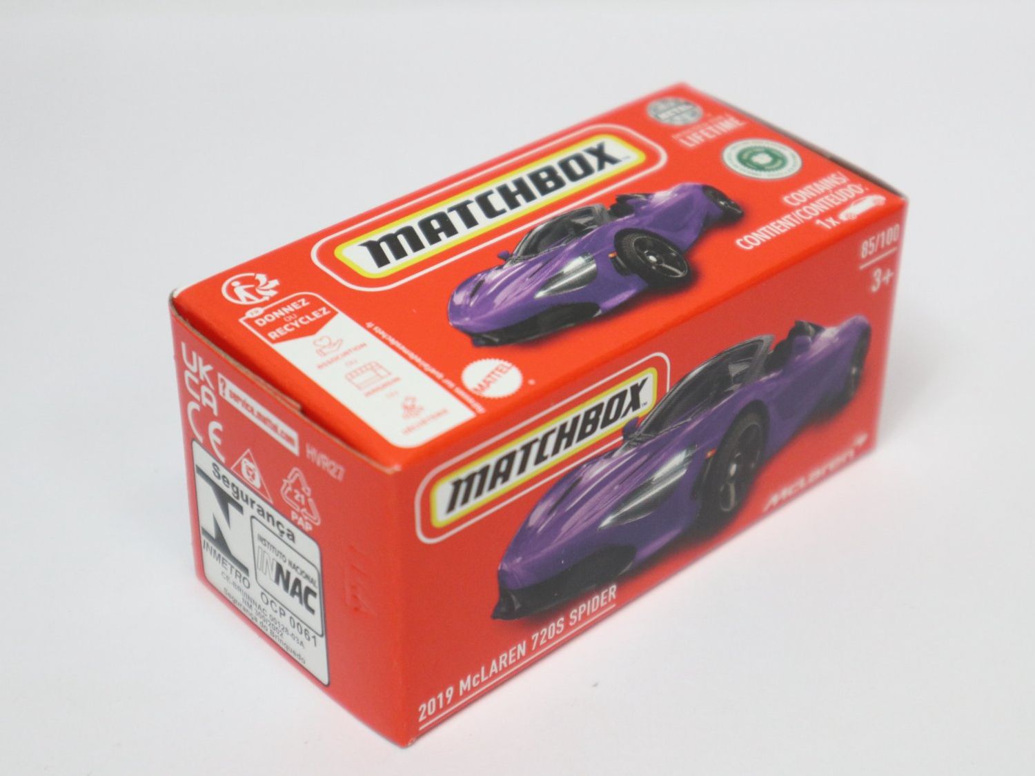 Matchbox Modellini d'auto: Matchbox 2019 McLaren 720S Spider – Nuovo e nell'imballaggio originale da Eschenbach SG venduto da Astalavista 1