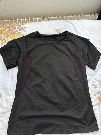 Damen Shirt Schwarz Grösse S Gym Work neu
