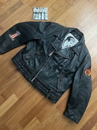 Schott Harley Davidson Lederjacke moto Giacca   Racing