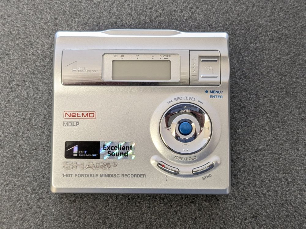 Sharp NetMD Minidisc Player Recorder IM-DR410H(S) (Gebraucht) in ...