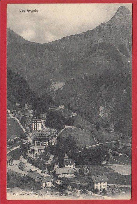 Ansichtskarten: LES AVANTS PHOTOTYPIE 1907 – Gebraucht aus Grüningen von Kartenlaube