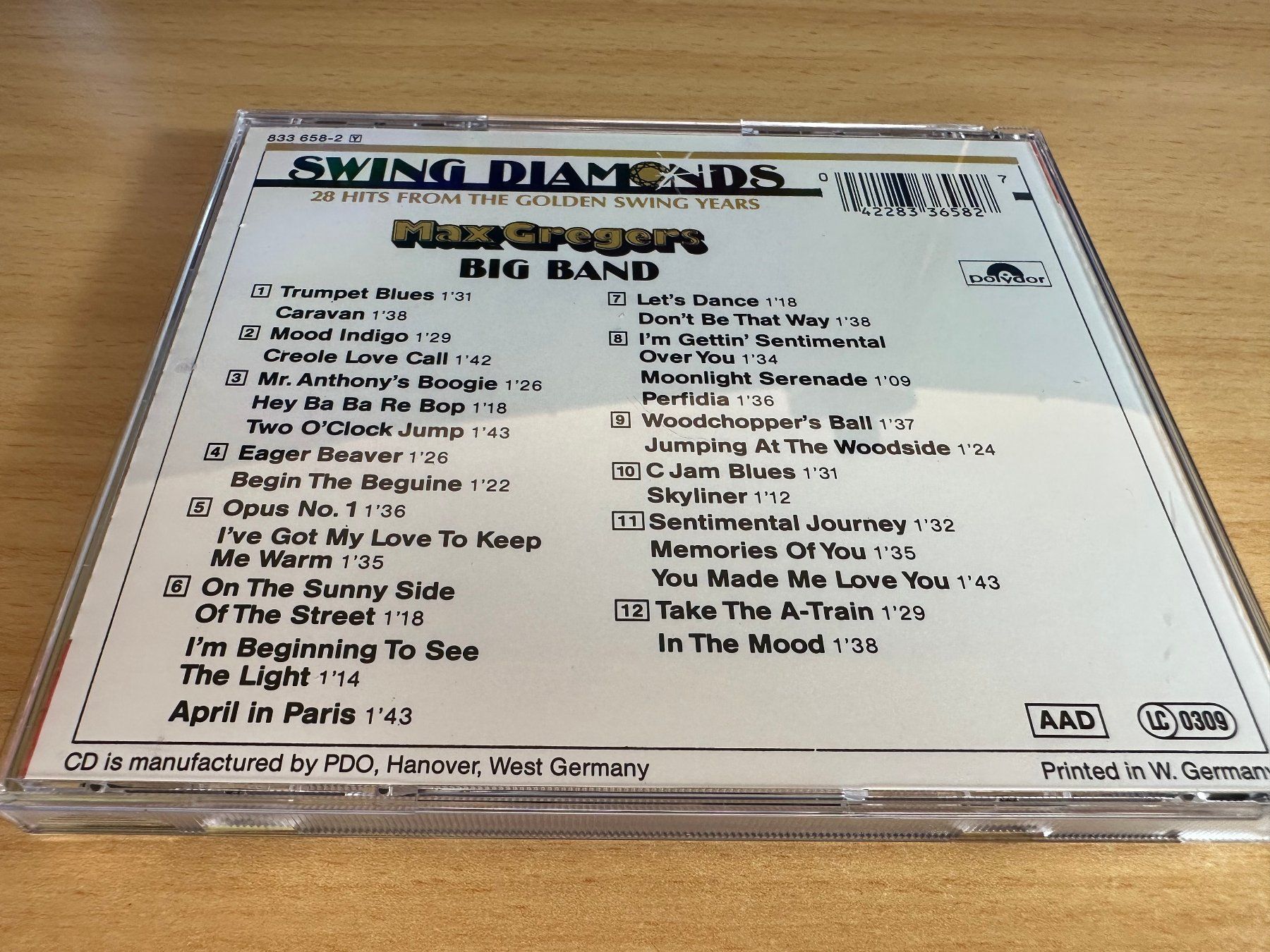 CD: Max Greger – Swing Diamonds – Usato da Rikon im Tösstal venduto da Alpenmutz 1