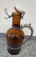 Amber Glass Jug mit Swing Top Drachen Handle