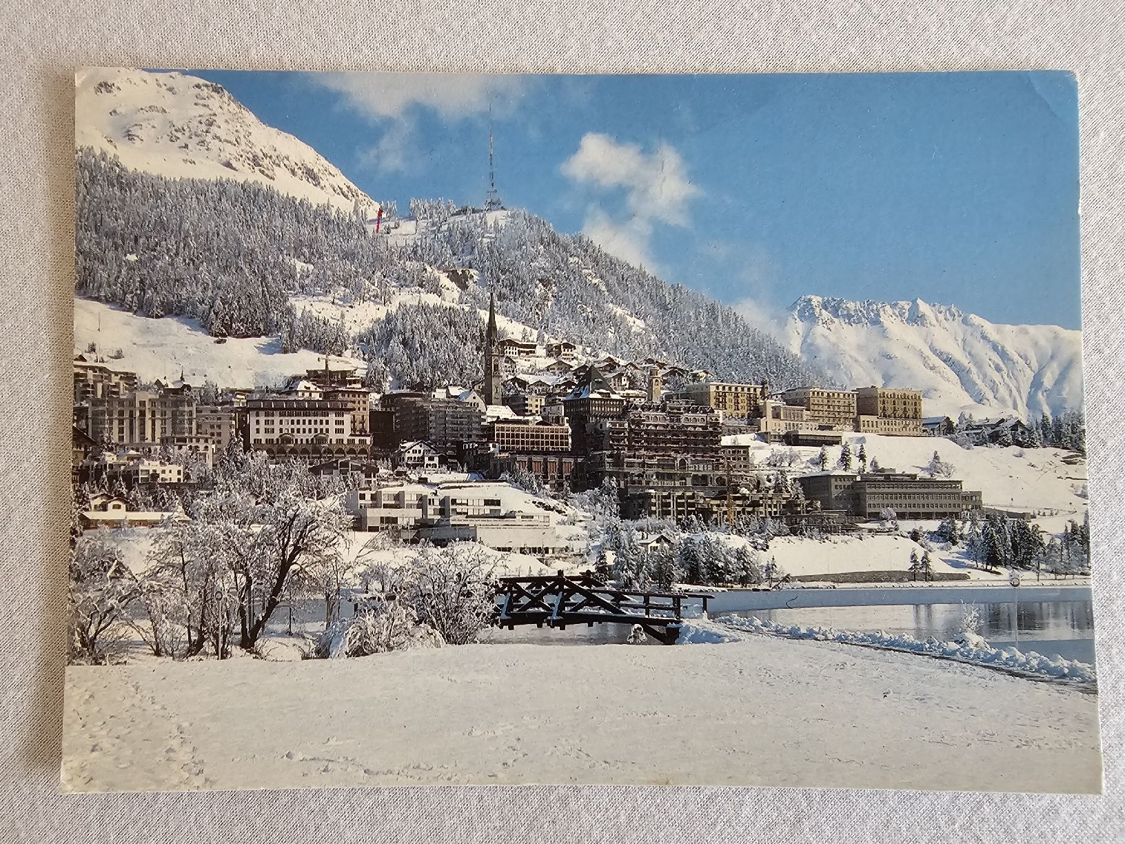 Cartes postales: Postkarte St. Moritz 1985 – D'occasion à Bütschwil par Taranabo