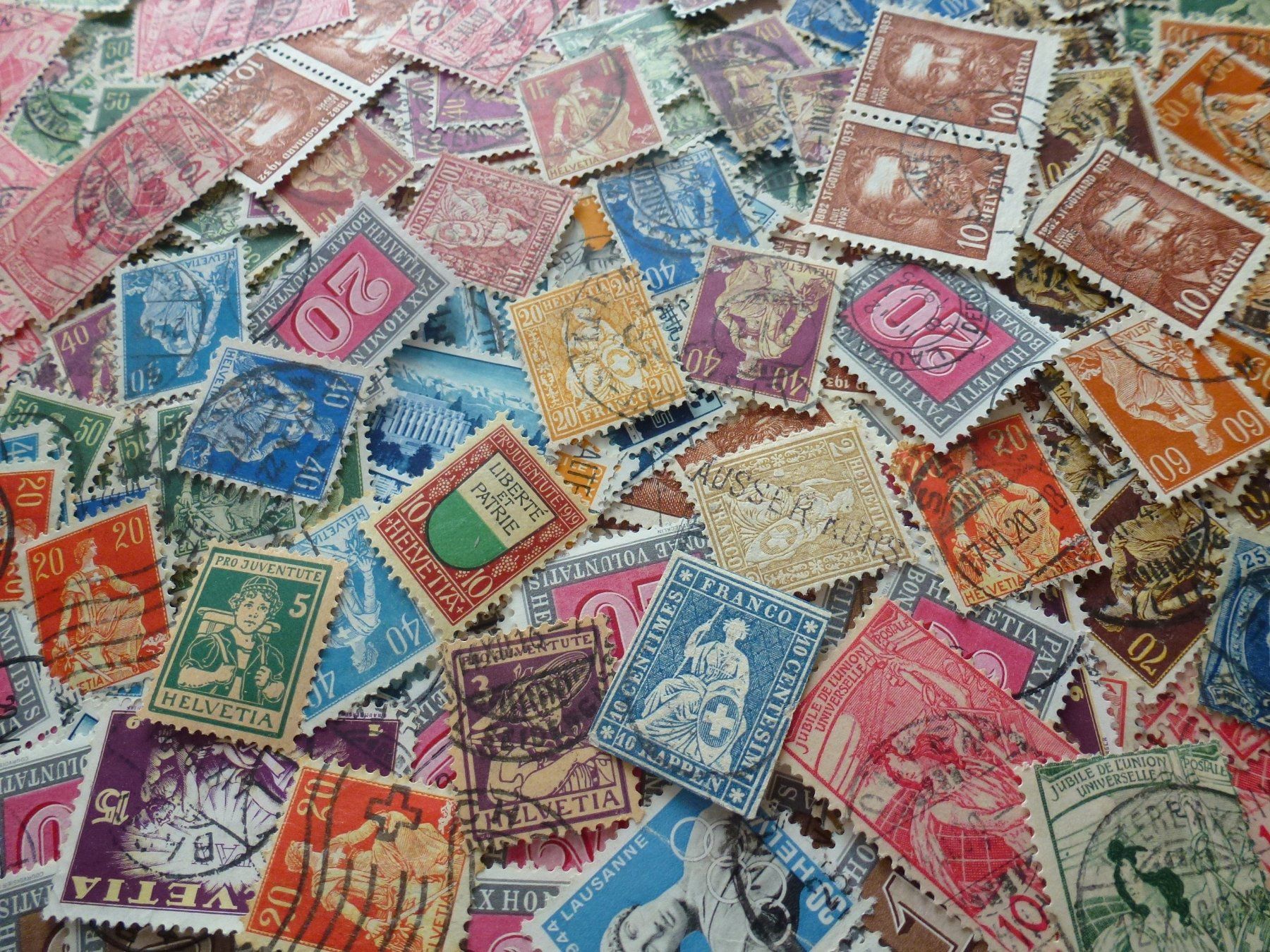 Alle Briefmarken: ++X-Tausend Briefmarken Schweiz ab Strubel – Gebraucht aus Walkringen von Casablanca777 9