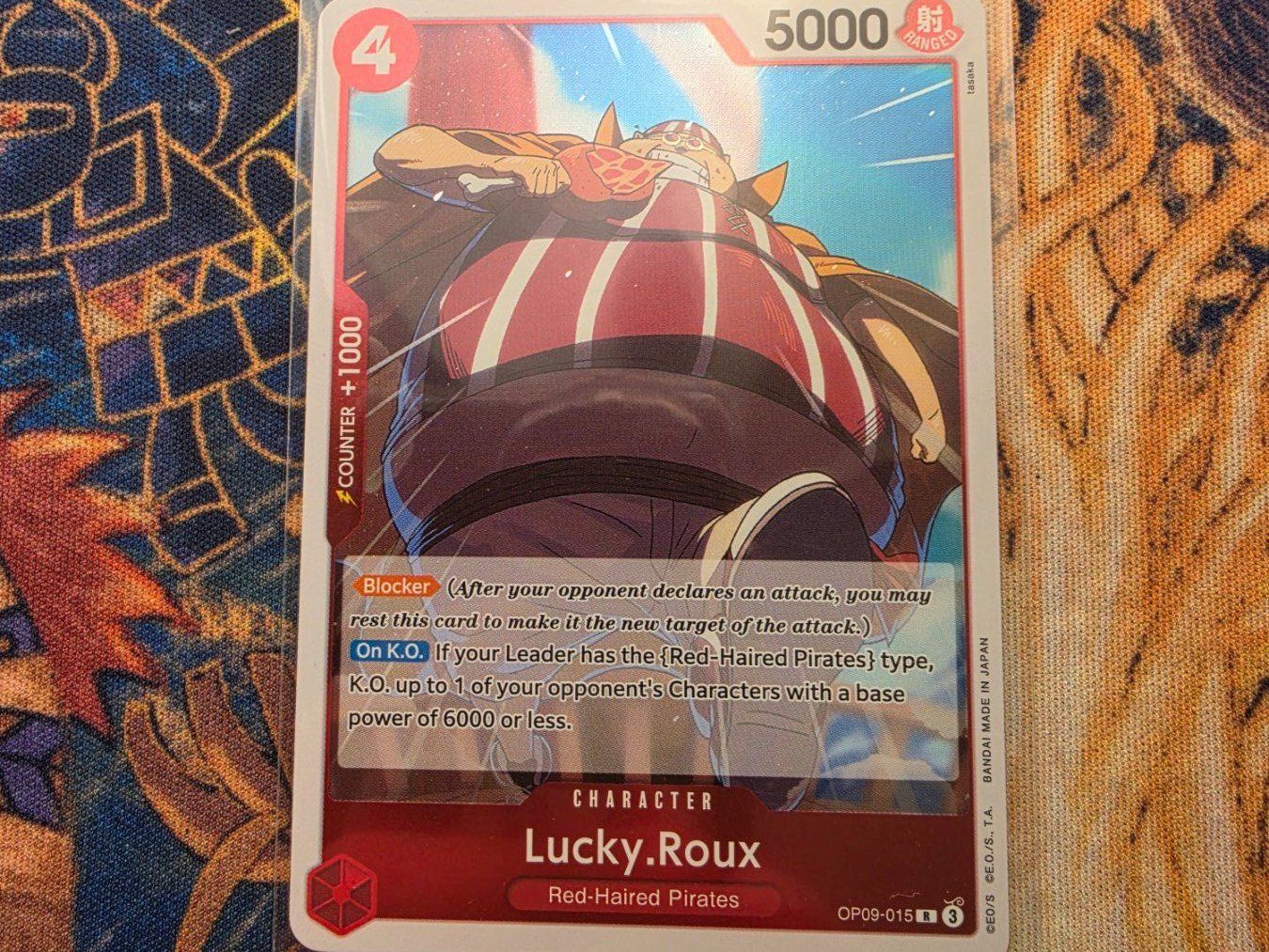 Bandai Sammelbilder & Trading cards: One Piece Lucky Roux – Gebraucht aus Genestrerio von AM_98