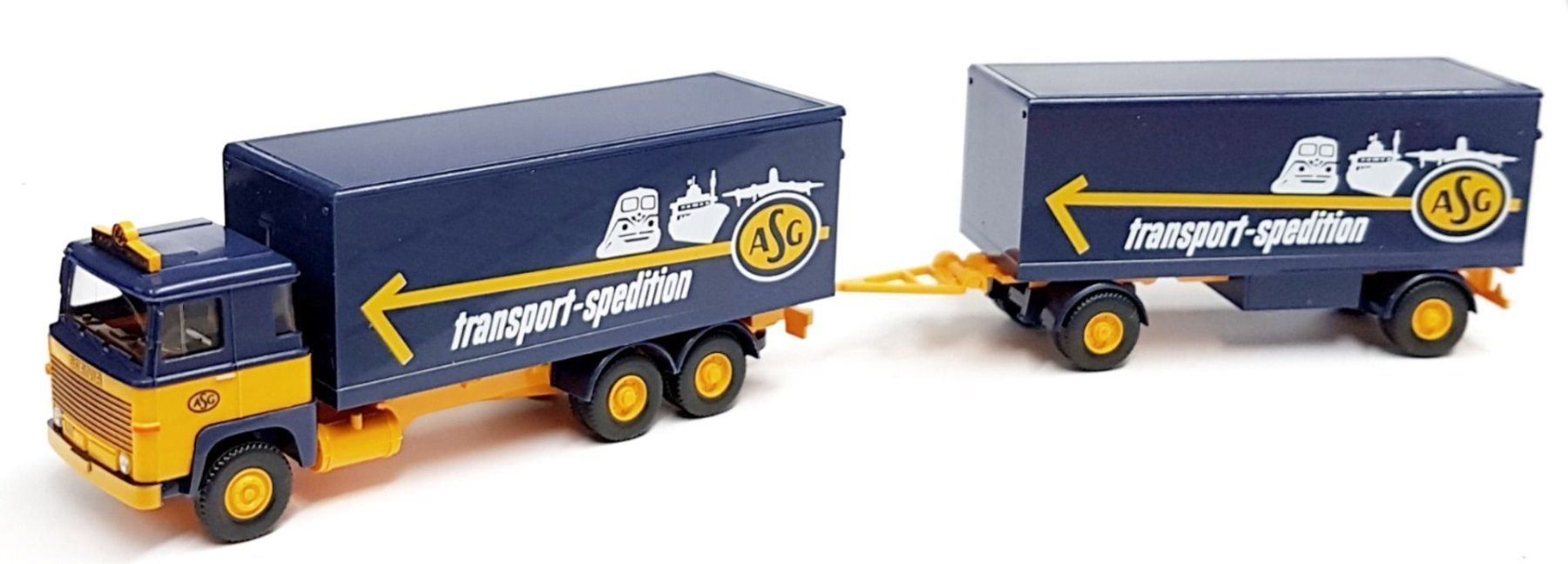 Wiking Kit di modellismo & Modellini statici: 1:87 Scania 111 ASG – Nuovo e nell'imballaggio originale da Affoltern am Albis venduto da Modellshop-8910