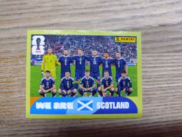 Panini Sticker SCO 13 Schottland Nationalteam