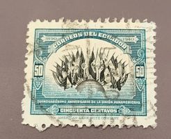 Ecuador 1940 alte briefmarke