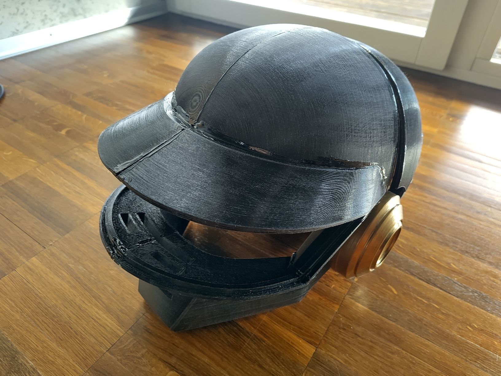 Costumi: Daft Punk Helm 3D Druck, unfertig, defekt – Difettoso da Winterthur venduto da PHST00 8