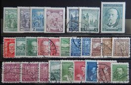 CSSR Tschechoslowakei ex. Kat. 224-321 */gest. 1926/34