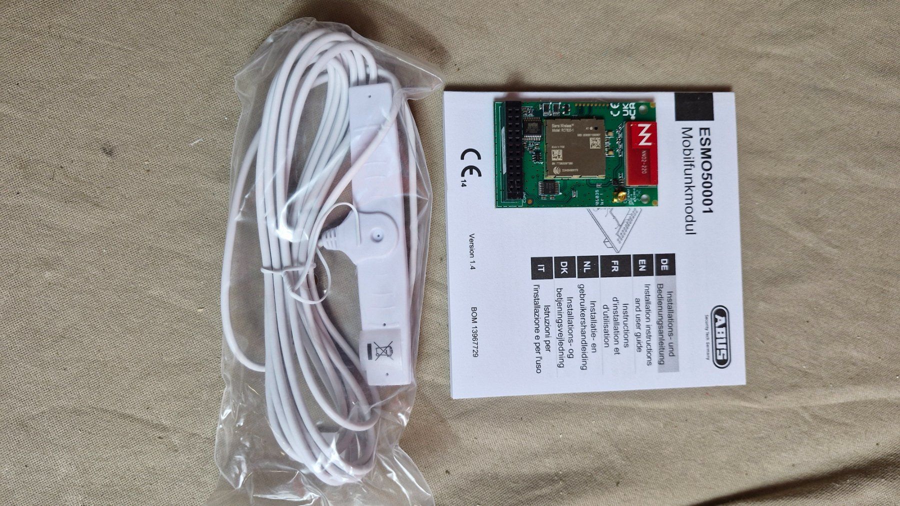 Abus Sistemi d'allarme: Abus ESMO 50001 4G Mobilfunk Modul (356) – Nuovo e nell'imballaggio originale da Dorf venduto da Zur-Lingg 4