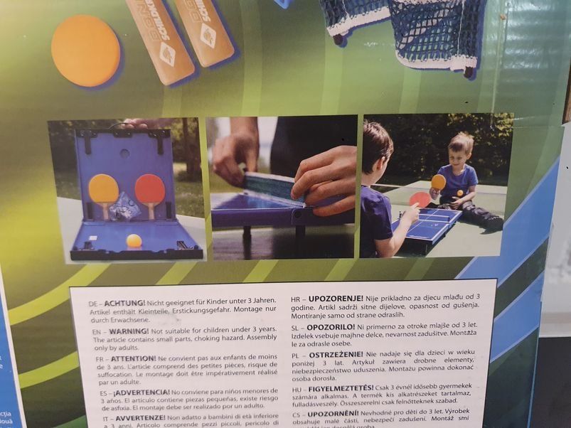 Donic Tennis da tavolo: Neu - Schildkröt - Mini Tischtennis Set – Nuovo e nell'imballaggio originale da Dagmersellen venduto da Jarsetz_Restposten 3