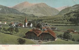 AK  Saanen um 1915