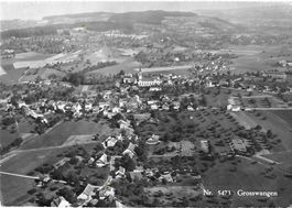 Grosswangen LU Flugaufnahme Nr.5473 , 1958