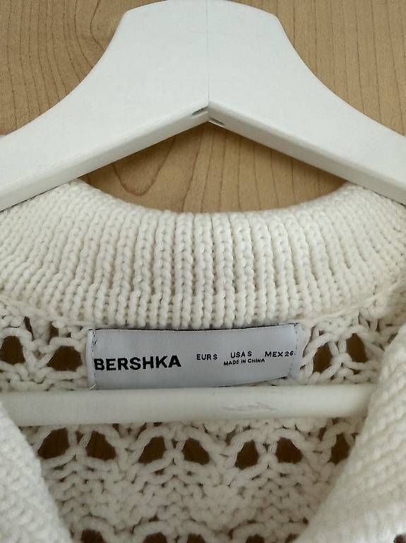 Maglioni & Felpe: Weisser Bershka Strickpullover – Usato da Rorschach venduto da Tara234 2