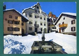 Scuol - Tarasp - Vulpera, 1980, gelaufen, Grossformat