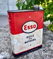 Vintage Öldose / Bidon ESSO Standard France 2 Liter