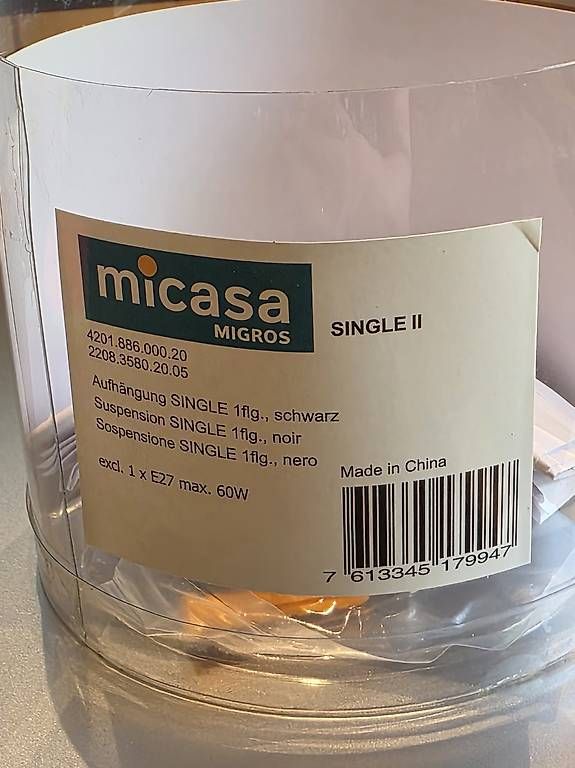 Lustres & lampes de plafonds: Moderne Lampe Single II von Micasa – D'occasion à Leissigen par gra111 2