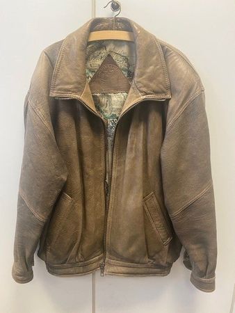 H - Herren Lederjacke, Gr .XL Gibrahayer