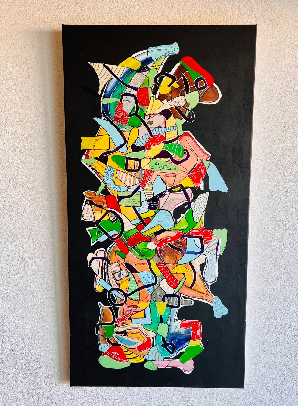 Gemälde: "Pi" 70x140x3,5 cm – Neu und originalverpackt aus Kreuzlingen von eszanza 1