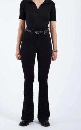 Dr.Denim Moxy High Flare Jeans/Mx32