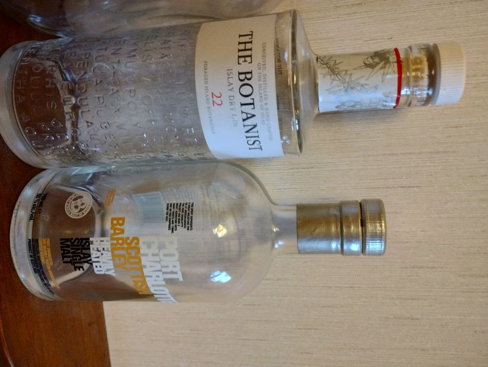 Whiskey Flaschen Leer Glasflasche Zum Basteln Whisky Bottles Kaufen Auf Ricardo