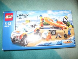 LEGO CITY KüSTENWACHENFAHRZEUG MIT SCHLAUCHBOOT!!