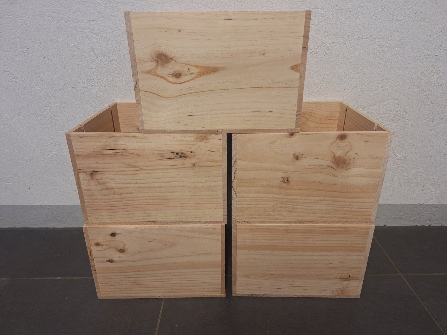 Altro: 5 x Weinkiste aus Holz – Usato da Forch venduto da merlotpomerol 2