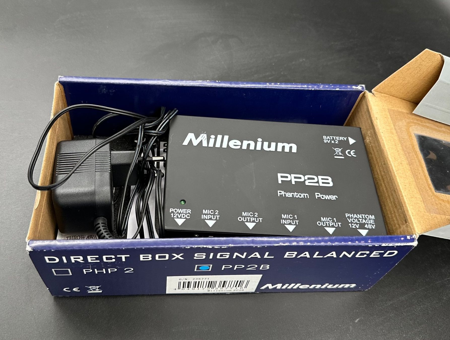 Unità & Adattatore: Millenium PP2B double adaptateur alimentation fantôme 48V – Usato da Morges venduto da pa_t 3
