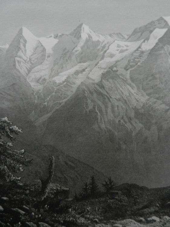 Stiche: Mürren Kanton Bern – Gebraucht aus Risch von Antikfee 4