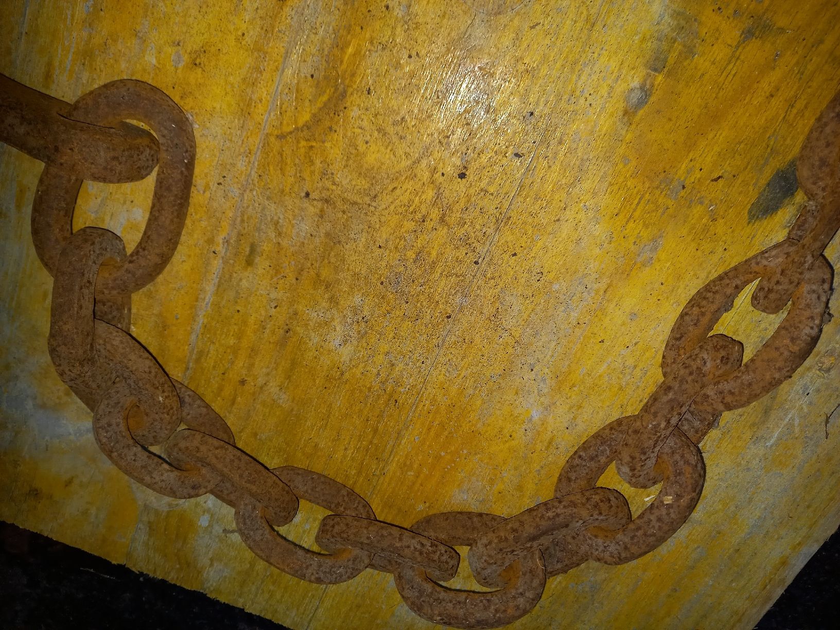 Catenine: Antike handgeschmiedete Bremskette – Usato da Galgenen venduto da Allerlei8854 4