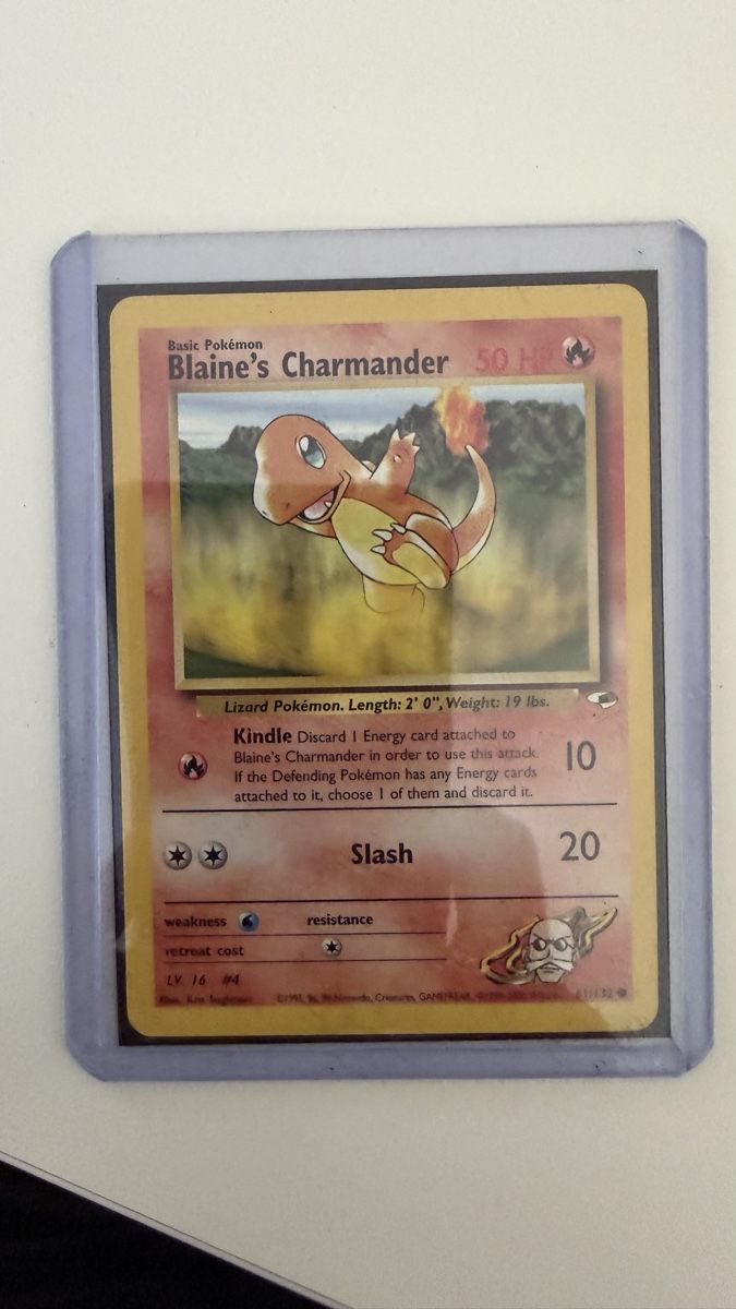 Pokémon Cartes à collectionner: Pokemon gym charmender – D'occasion à Caslano par tuning21 2