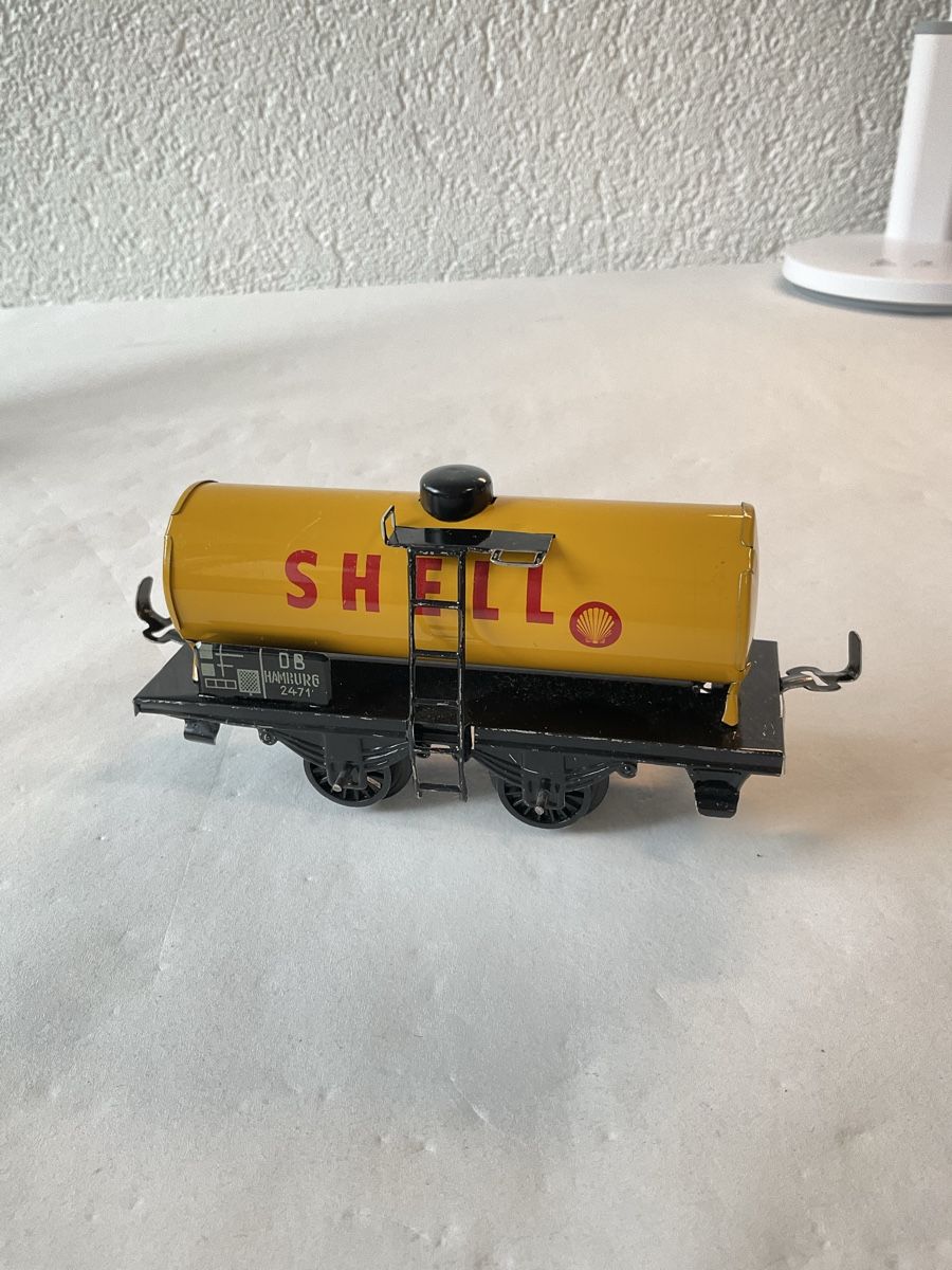 Shell Modellini di ferrovie: Ancien wagon en taule,Shell Germany  – Usato da Malleray venduto da Robot12 2