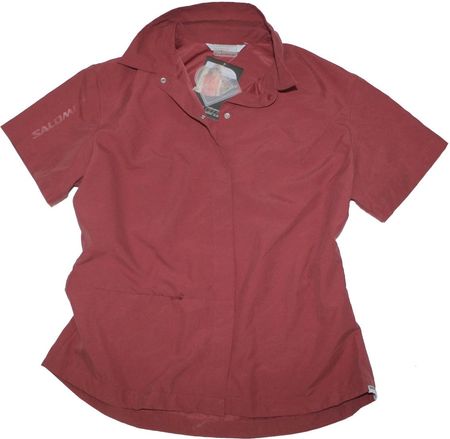 Salomon Damen Outdoor Sport Bluse Wandern/dunkel rot/ Gr.XS