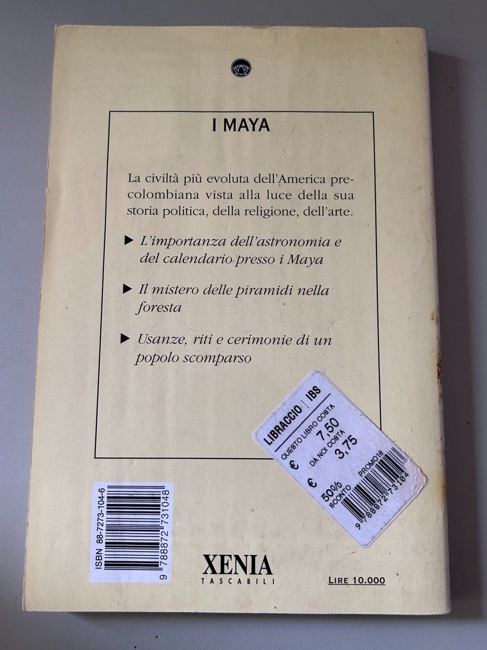 Libri: "I Maya" di Paul Gendrop 1995 – Usato da Giubiasco venduto da LorisVale 1