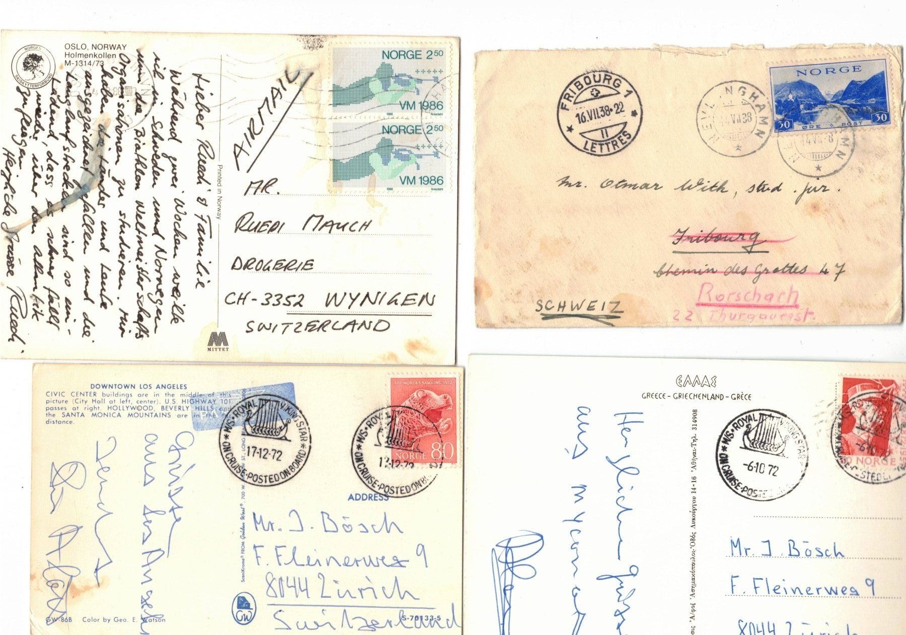 Tutti i francobolli: Südafrika Briefmarken Ansichtskarten Tiere Stempel – Usato da Widnau venduto da Seppl480 1