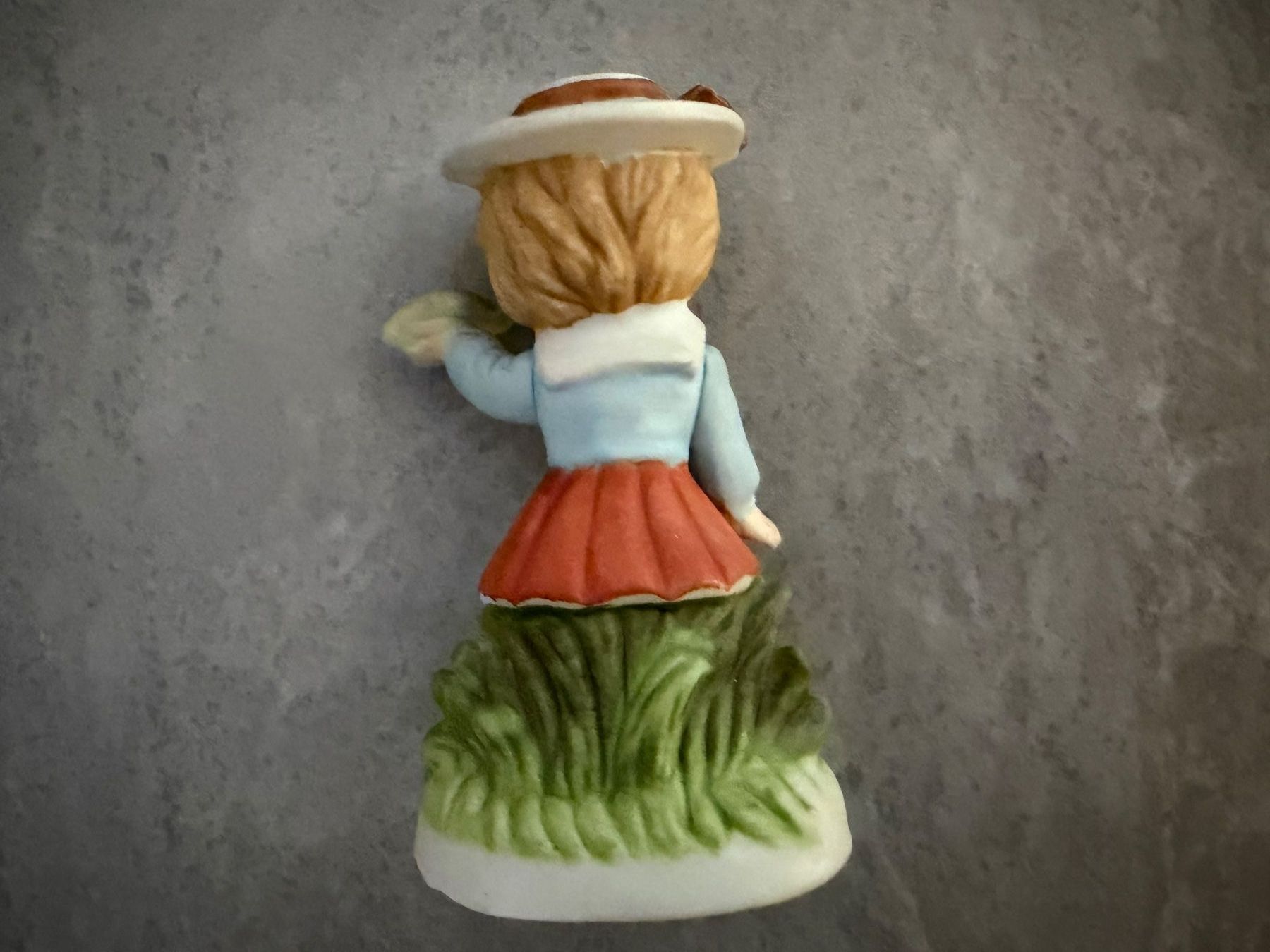 Statuette: Figur Mädchen mit Schildkröte - 11 cm – Usato da Bülach venduto da Loredana13 1