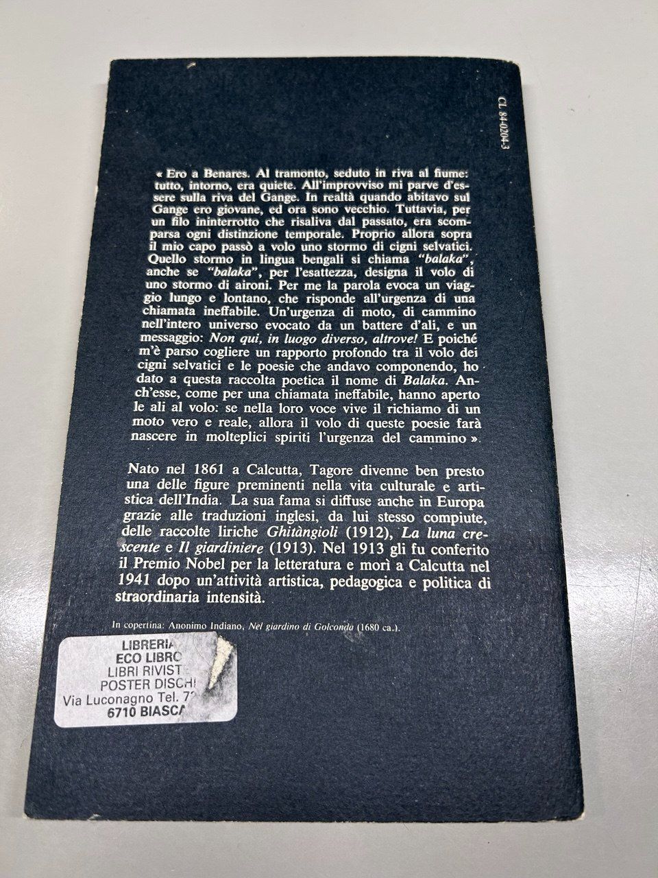 Bücher: Quaderni della Fenice - Rabindranath Tagore - 1983 – Gebraucht aus Giubiasco von LorisVale 1