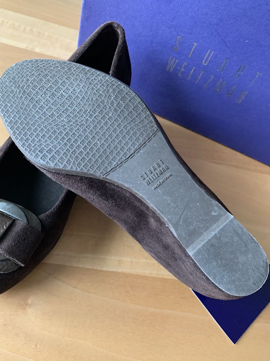 Stuart Weitzman Scarpe da donna: Stuart Weitzman Wildleder Pumps Gr. 37,5 braun – Nuovo (secondo la descrizione) da Mettmenstetten venduto da _4_YOU_ 3