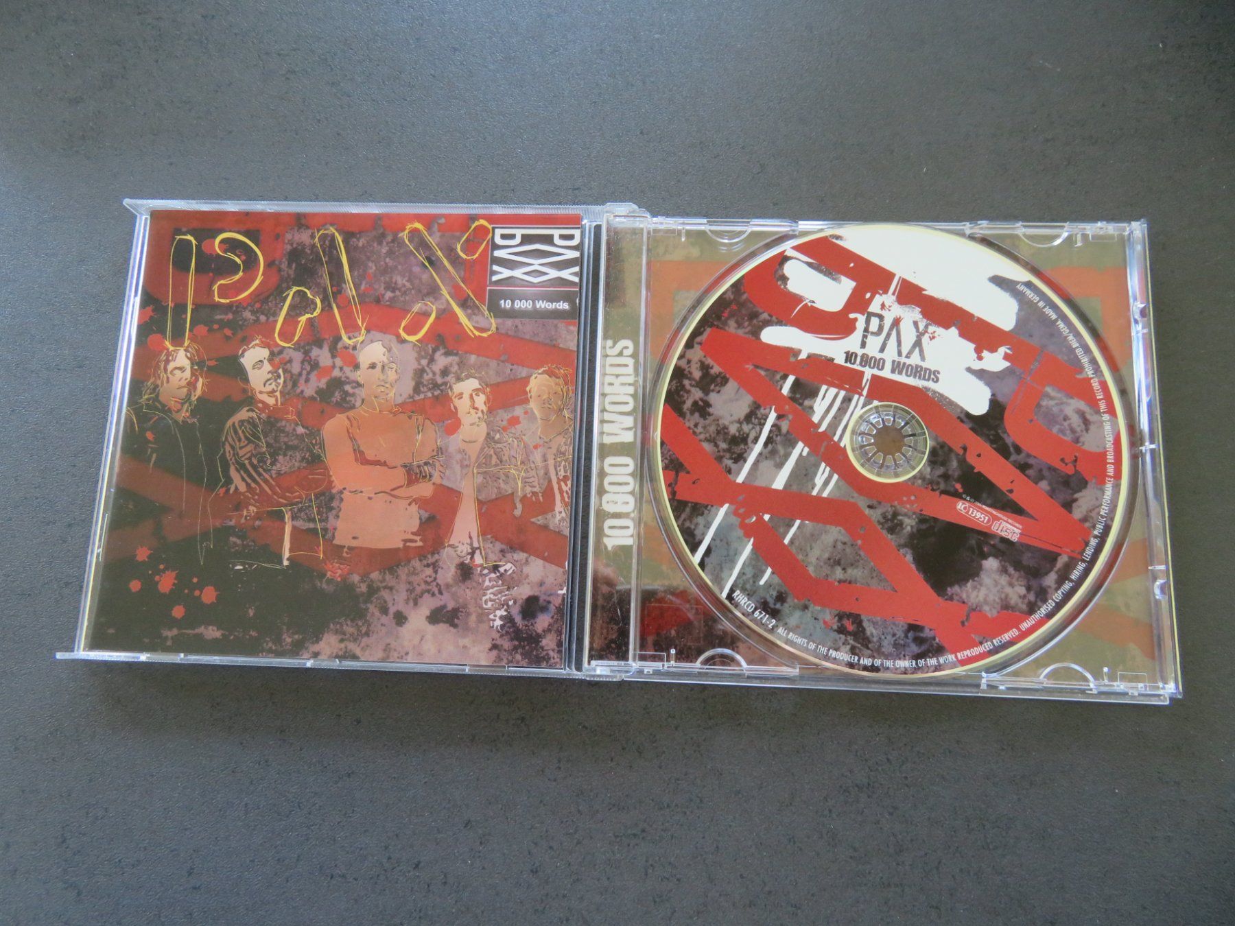 CDs: PAX 10000 Words 2005 POP ROCK CD – Gebraucht aus Niederbipp von Onyx32