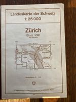 Carte nationale de la Suisse 1091 1:25000 Zürich