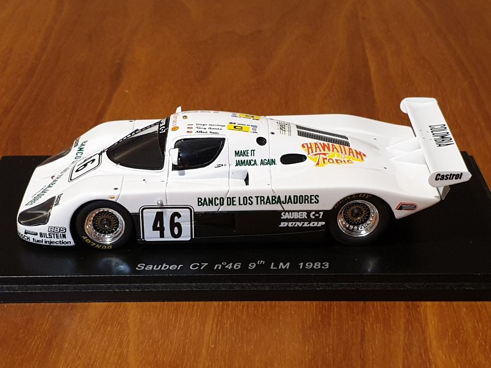 Sauber C7 Le Mans 1983 - Spark | Kaufen auf Ricardo