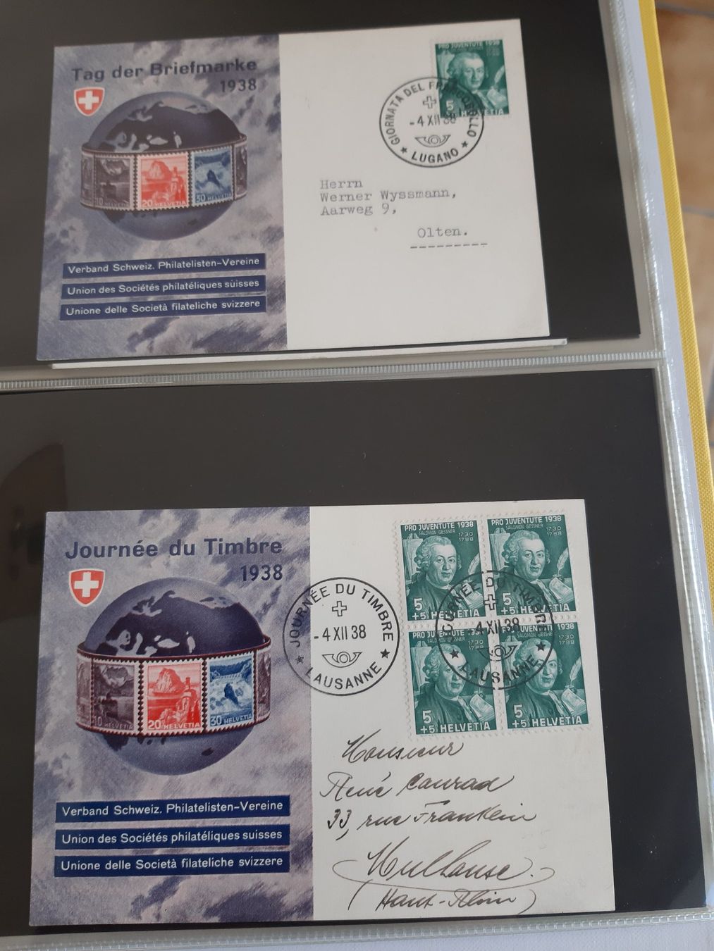 Alle Briefmarken: Timbres-poste – Gebraucht aus Aigle von Calcicole 2