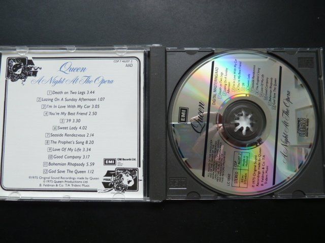 CDs: Queen - A night at the opera – Gebraucht aus Au ZH von sikoku 1